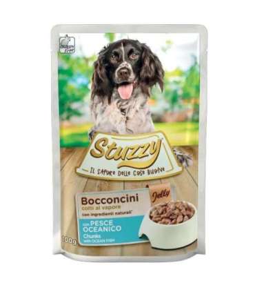 STUZZY Sea fish in jelly - wet dog food - 100g