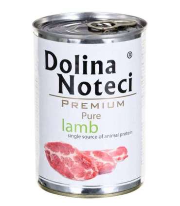 Dolina Noteci Premium Pure Lamb - wet dog food - 400g