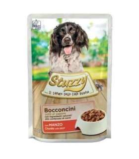 STUZZY Chunks with beef - wet dog food - 100 g