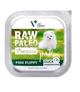 RAW PALEO Pâte Mini Puppy Duck - wet dog food - 150g