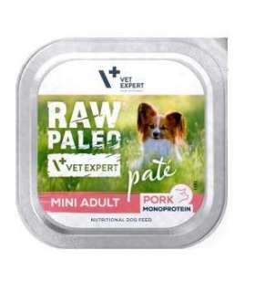 RAW PALEO Pâte Mini Adult Pork - wet dog food - 150g