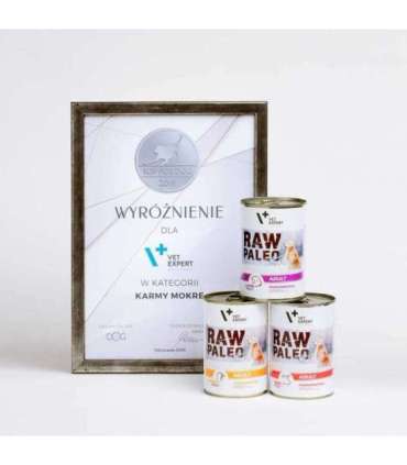 RAW PALEO Adult Monoprotein Beef - wet dog food - 400 g