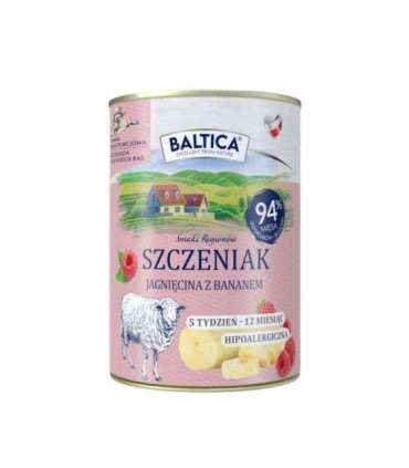 BALTICA SMAKI REGIONÓW Szczeniak Jagnięcina z bananem  400g