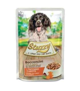 STUZZY Chunks with turkey and carrots - wet dog food - 100 g