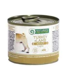NATURE'S PROTECTION Adult Light Turkey and Lamb - wet dog food - 200 g