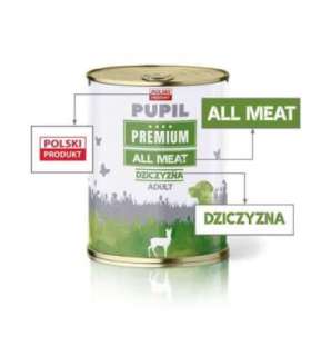 PUPIL PREMIUM Dziczyzna karma mokra dla psa 800g