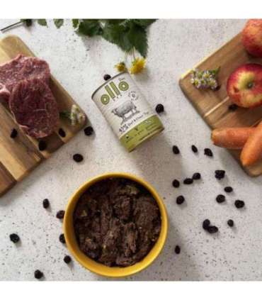 OLLO Pure Beef and Green tripe - wet dog food - 400g