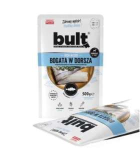 BULT Rich in cod - wet dog food - 500g
