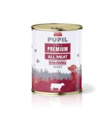 PUPIL PREMIUM Wołowina karma mokra dla psa 800g