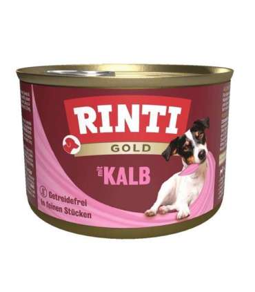 RINTI Gold Veal - wet dog food - 185g
