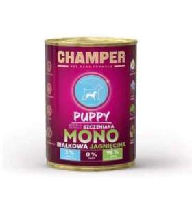 CHAMPER Puppy Monoprotein Lamb - wet dog food - 400g