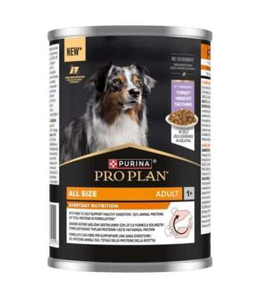 PURINA Pro Plan Everyday nutrition All size Adult Turkey in jelly - wet dog food - 400g