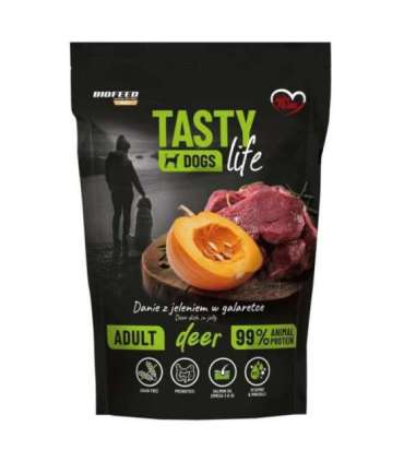 BIOFEED Tasty Dogs Life Deer - wet dog food - 500g