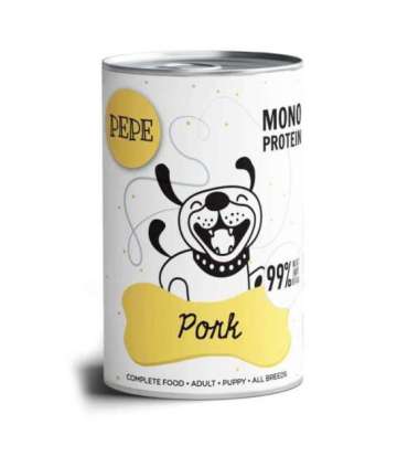 PAKA ZWIERZAKA Pepe Pork - wet dog food - 400g