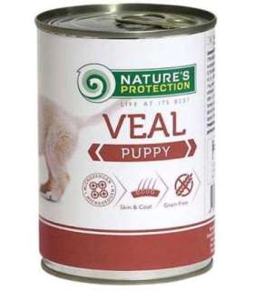 NATURE'S PROTECTION Puppy Veal - wet food for puppies - 400 g