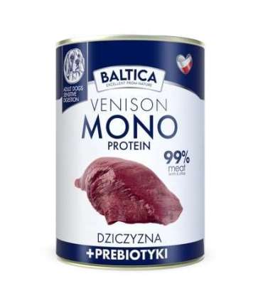 BALTICA NUTRACEUTIC Venison 99% & prebiotics 400g 400g