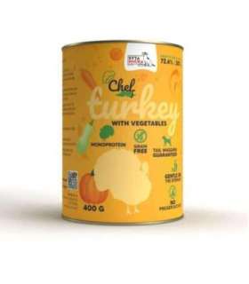 SYTA MICHA Chef Turkey with vegetables - wet dog food - 400g
