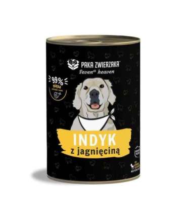 PAKA ZWIERZAKA Seventh Heaven Turkey with lamb - wet dog food - 400g