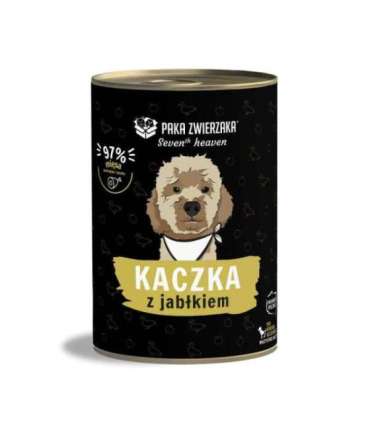 PAKA ZWIERZAKA Seventh Heaven Duck with apple - wet dog food - 400g