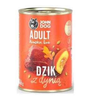 John Dog PUMPKIN Adult dzik z dynią 400g