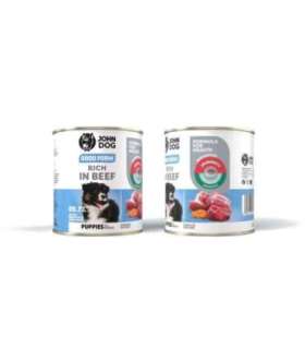 JOHN DOG Good Form Junior Rich in beef - wet dog food - 800g