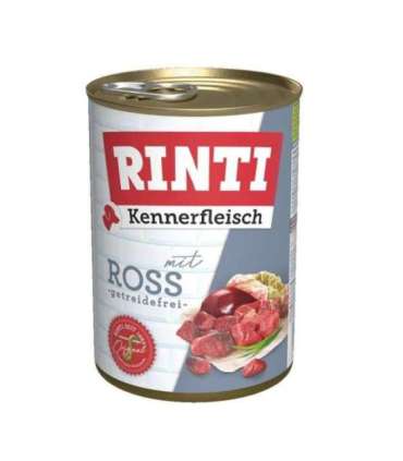 RINTI Kennerfleisch Horse - wet dog food - 400g