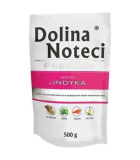DOLINA NOTECI Premium Rich in turkey - Wet dog food - 500 g
