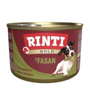 RINTI Gold Pheasant  - wet dog food - 185g