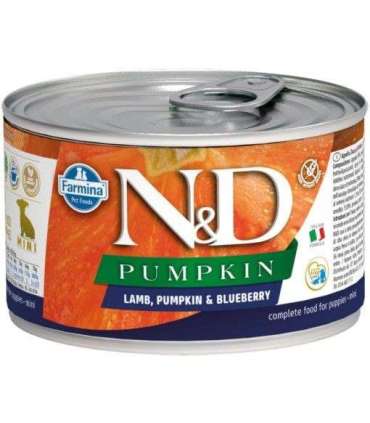 FARMINA  N&D Puppy Lamb&Pumpkin&Blueberry - wet dog food - 140 g