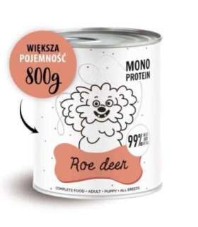 PAKA ZWIERZAKA Pepe Roe deer - wet dog food - 800g