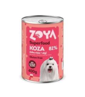 ZOYA Superfood Goat - wet dog food - 400g