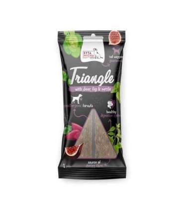 SYTA MICHA Triangle Deer with fig and nettle - dog treat - 2