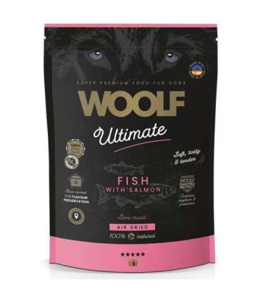 WOOLF Ultimate soft Salmon - semi-moist dog food - 1kg