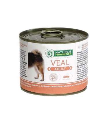 NATURE'S PROTECTION Adult Veal - wet dog food - 200 g