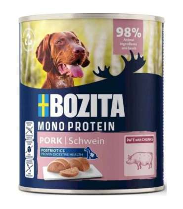 BOZITA pasztet pies wieprzowina 800g