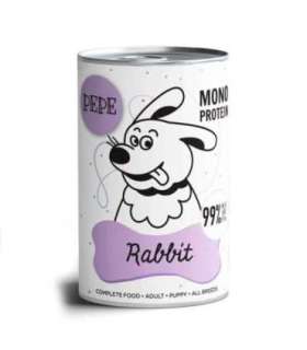 PAKA ZWIERZAKA Pepe Rabbit - wet dog food - 400g