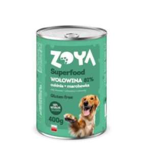 ZOYA Superfood Beef - wet dog food - 400g