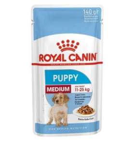 ROYAL CANIN Medium Puppy - wet dog food - 10x140g
