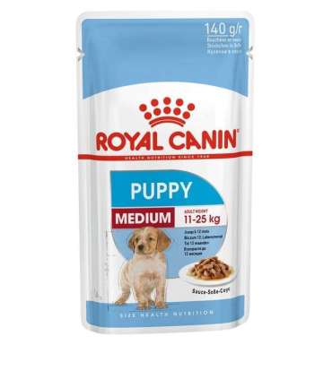 ROYAL CANIN Medium Puppy - wet dog food - 10x140g