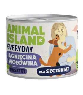ANIMAL ISLAND Everyday Puppy Beef and lamb - wet dog food - 185g