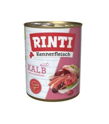 RINTI Kennerfleisch Veal - wet dog food - 800g