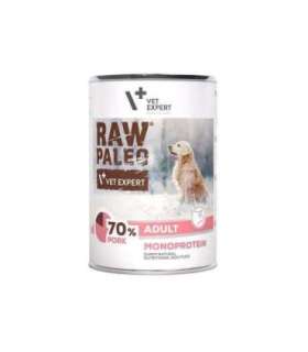 RAW PALEO Adult Monoprotein Pork - wet dog food - 400 g