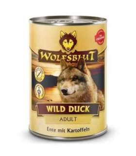 WOLFSBLUT Wild Duck Duck with potatoes - wet dog food - 395g