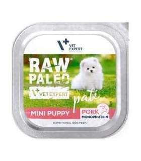 RAW PALEO Pâte Mini Puppy Pork - wet dog food - 150g