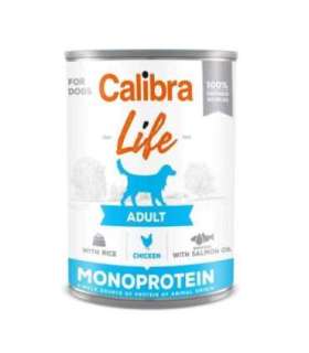 CALIBRA Dog Life Adult Chicken with rice - wet dog food - 400g