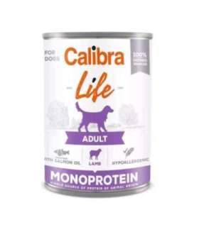 CALIBRA Life Adult Monoprotein Lamb - wet dog food - 400g