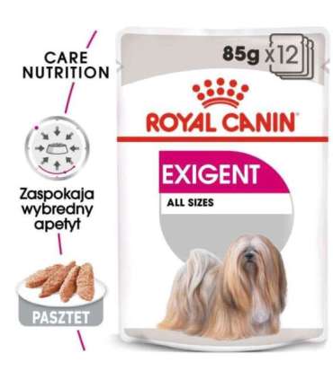 ROYAL CANIN Exigent Wet dog food Pâté 12x85 g