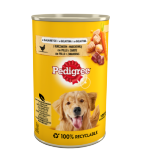 Pedigree with chicken and carrots in jelly 400g