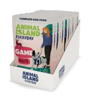 ANIMAL ISLAND Everyday Game - wet dog food - 10x150g