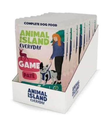 ANIMAL ISLAND Everyday Game - wet dog food - 10x150g